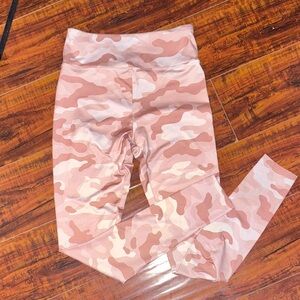 Pink Camo Leggings
